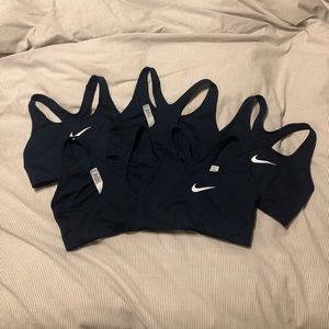Navy Nike Drifit Sports Bra (5 total)